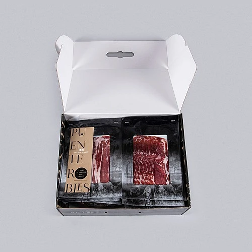 100% SPALLA IBERICA ALIMENTATA A GHIANDA (TAGLIO A MACCHINA) 100% SPALLA IBERICA ALIMENTATA A GHIANDA (TAGLIO A MACCHINA)