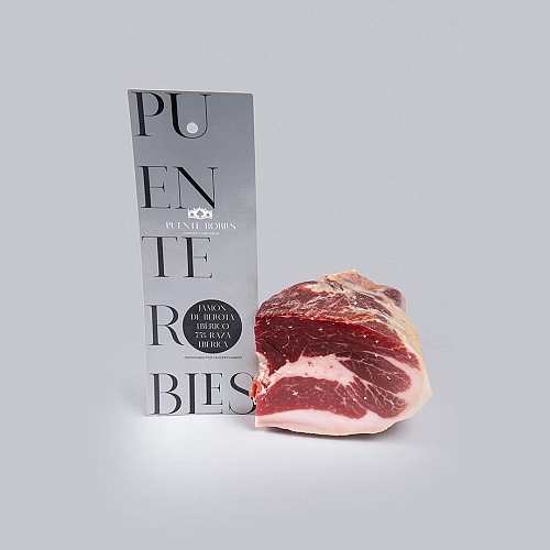 75% BLOCCO DI PROSCIUTTO IBERICO ALIMENTATO A GHIANDE 75% BLOCCO DI PROSCIUTTO IBERICO ALIMENTATO A GHIANDE