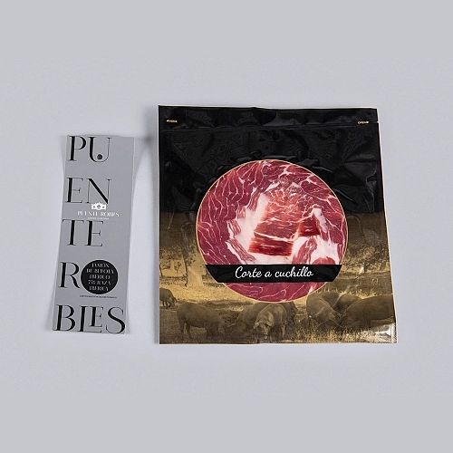 PACCHETTI DI PROSCIUTTO IBERICO ALIMENTATO A GHIANDE 75% RAZZA IBERICA PACCHETTI DI PROSCIUTTO IBERICO ALIMENTATO A GHIANDE 75% RAZZA IBERICA